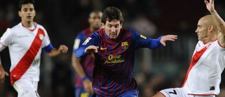 Barcelona se antreneaza cu Rayo pentru meciul cu City